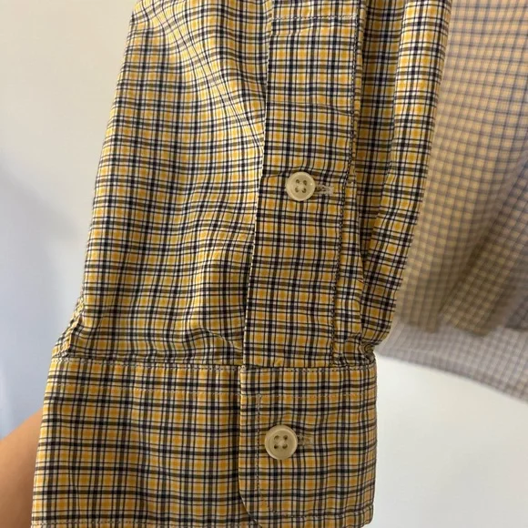 Ralph Lauren Men's Navy and White Checkered Shirt - Picture 5 of 5